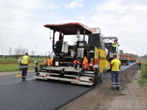 В Брянской области обновили участок дороги Орел – Смоленск