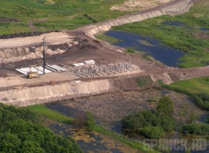 «Парк Саяны» накрылся медным тазом: Суд запретил строительство на Флотской Строительство в пойме Десны на ул. Флотской