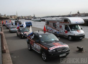 Автоколонна ветеранов-подводников остановится в Брянске