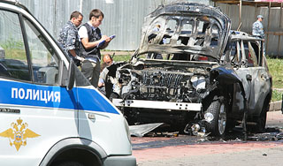 Муфтия спас непристегнутый ремень Муфтия спас непристегнутый ремень