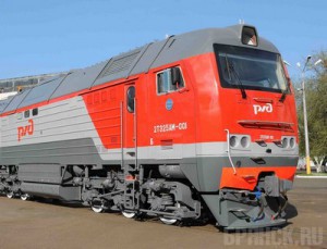 Тепловоз «Витязь» отправился в испытательный пробег