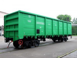 На БМЗ начался серийный выпуск полувагонов
