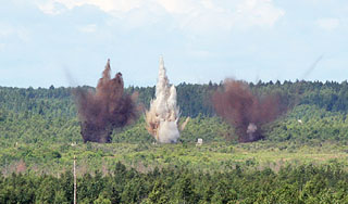 Под Воронежем солдаты погибли от взрыва Под Воронежем солдаты погибли от взрыва