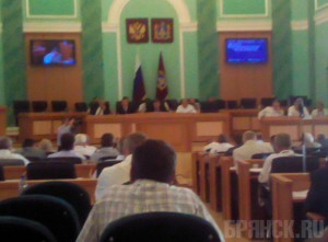 Депутаты Брянской областной Думы собрались на заседание