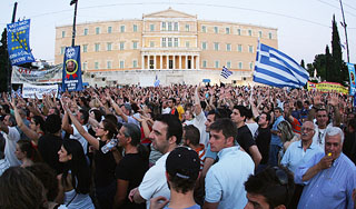 Греция грозит еврозоне самоубийством Греция грозит еврозоне самоубийством