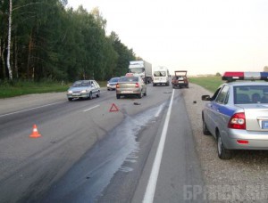 63-летний водитель спровоцировал крупное ДТП