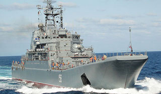 Российские десантные корабли идут в Сирию Российские десантные корабли идут в Сирию