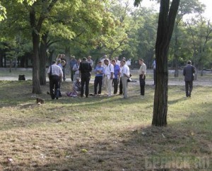 В суражском парке зарезали молодого мужчину