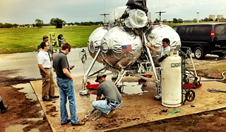 Зонд NASA взорвался на испытании Зонд NASA взорвался на испытании