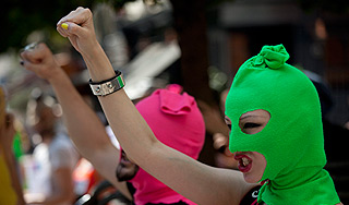 На финских Pussy Riot завели уголовное дело На финских Pussy Riot завели уголовное дело