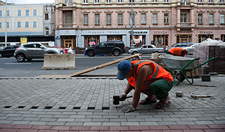 Москва отказалась от тротуарной плитки Москва отказалась от тротуарной плитки