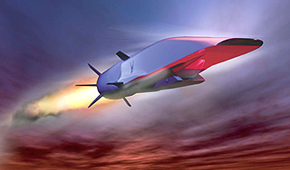 Гиперзвуковой Waverider разбился в океане Гиперзвуковой Waverider разбился в океане