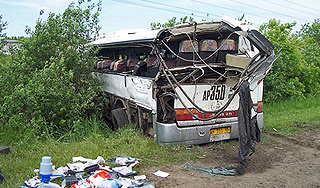 Страшная авария в Казахстане убила людей Страшная авария в Казахстане убила людей