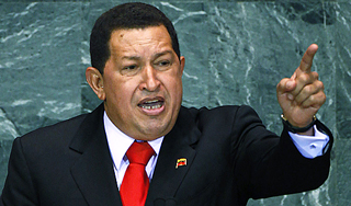 Чавес пригрозил британским властям Чавес пригрозил британским властям