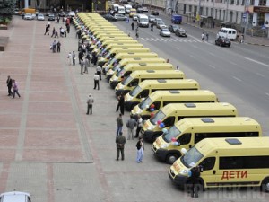 В Брянскую область поступило 25 школьных автобусов