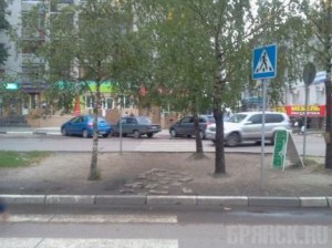 В Бежице на «зебре» сбили пенсионерку