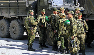 Колонну полицейских обстреляли в Ингушетии Колонну полицейских обстреляли в Ингушетии