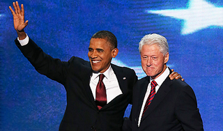 Клинтон выдвинул Обаму на второй срок Клинтон выдвинул Обаму на второй срок