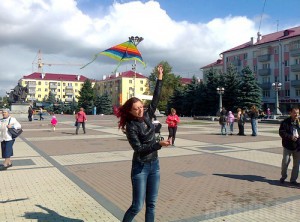 Брянцы запустили в небо воздушных змеев Фото: БРЯНСК.RU