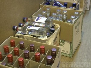 В Брянске обнаружили «спиртосодержащий» гараж