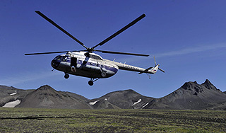 Два вертолета столкнулись под Омском Два вертолета столкнулись под Омском