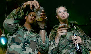 Пьянство в армии США достигло апогея Пьянство в армии США достигло апогея