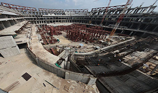 Стадион "Зенит" обойдется в 43 млрд рублей Стадион "Зенит" обойдется в 43 млрд рублей