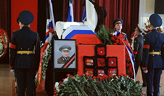 Армия простилась с Павлом Грачевым Армия простилась с Павлом Грачевым