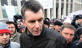 Оппозиция "запугала" Прохорова Оппозиция "запугала" Прохорова