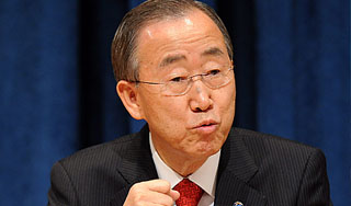 Пан Ги Мун отверг войну в Сирии Пан Ги Мун отверг войну в Сирии