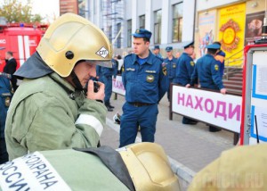 В торговом доме «Весна» ликвидировали условный пожар