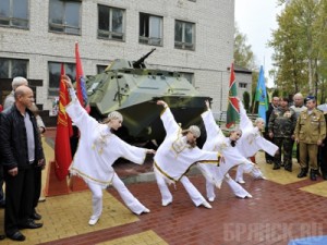 В городе Дятьково появился сквер Мужества