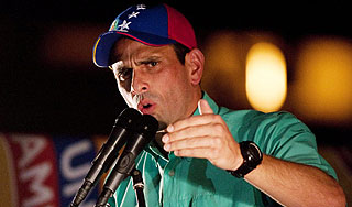 Соперник Чавеса заявил об убийстве Соперник Чавеса заявил об убийстве