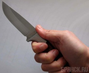 Парень изрезал старушку и спалил вместе с ее домом