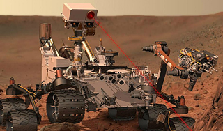 Curiosity потерял на Марсе деталь Curiosity потерял на Марсе деталь