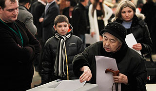 В России проходит единый день голосования В России проходит единый день голосования