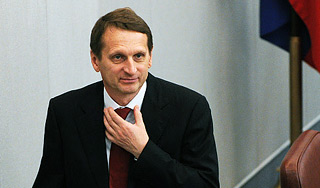 Нарышкин нашел пробелы у Онищенко Нарышкин нашел пробелы у Онищенко