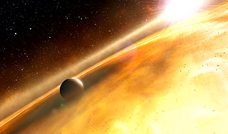 Солнечную систему поместили в "пузырь" Солнечную систему поместили в "пузырь"