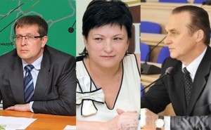 Три заместителя губернатора покинули должность Александр Горшков, Лариса Погорелова и Рашит Габдулвалеев