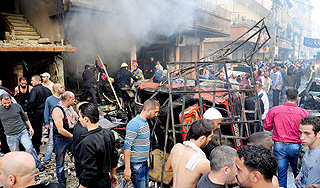 Десятки школьников погибли под Дамаском Десятки школьников погибли под Дамаском