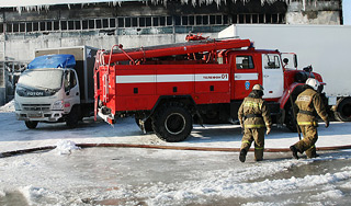 Три человека сгорели в "новой" Москве Три человека сгорели в "новой" Москве