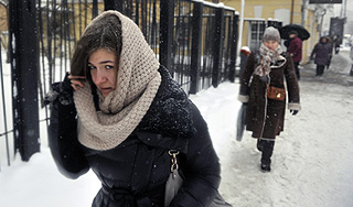 По Москве ударят 20-градусные морозы По Москве ударят 20-градусные морозы