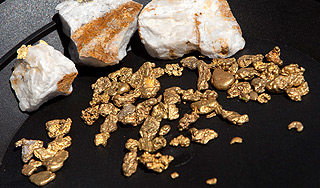 Пьяный пассажир поезда вез 32 самородка Пьяный пассажир поезда вез 32 самородка