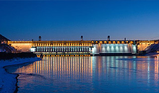 На Красноярской ГЭС произошел пожар На Красноярской ГЭС произошел пожар