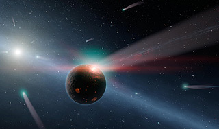 Луну затмит суперкомета Луну затмит суперкомета