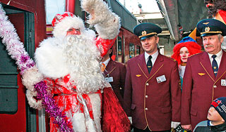 Пассажирам в поездах приготовили сюрпризы Пассажирам в поездах приготовили сюрпризы