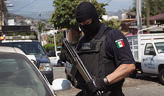 Город в Мексике остался без полиции Город в Мексике остался без полиции