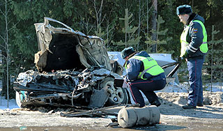 Сотрудника академии ФСБ винят в крупном ДТП Сотрудника академии ФСБ винят в крупном ДТП