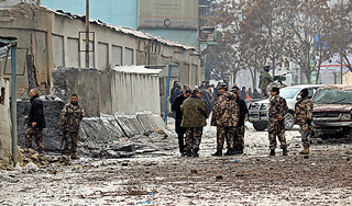 Смертники устроили серию взрывов в Кабуле Смертники устроили серию взрывов в Кабуле