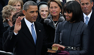 Обама присягнул США со второй попытки Обама присягнул США со второй попытки